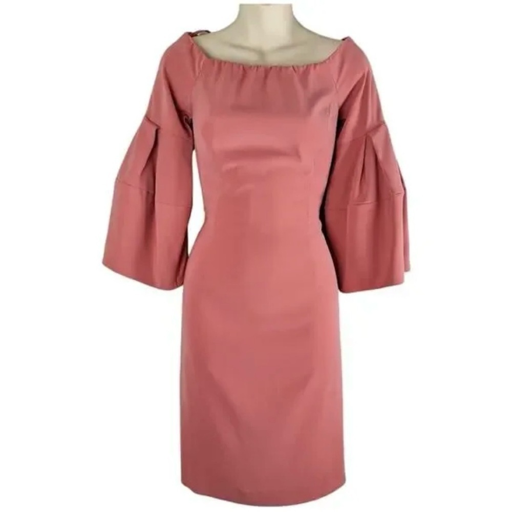 ANTONIO MELANI Dusty Rose Long Sleeve Dress